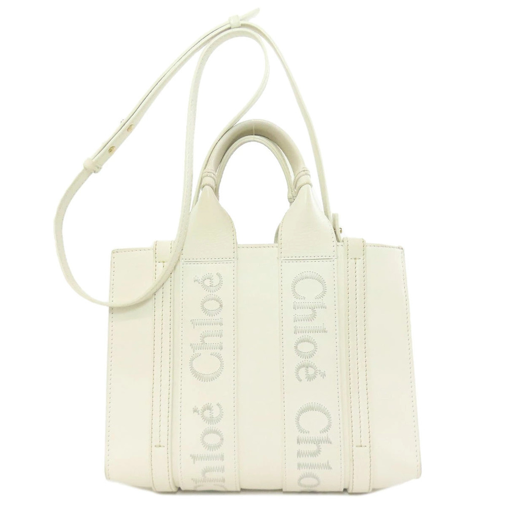 Chloe Handbag Woody Leather